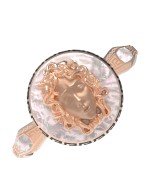 Браслет из золота c эмалью и перламутром