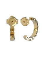 Серьги из лимонного золота c бриллиантами