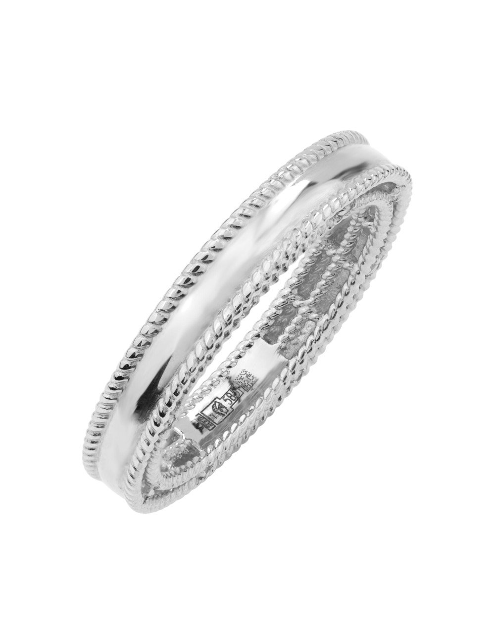 Кольцо из белого золота c бриллиантами