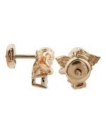 Серьги из золота c бриллиантами