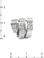 Подвеска из белого золота c бриллиантами