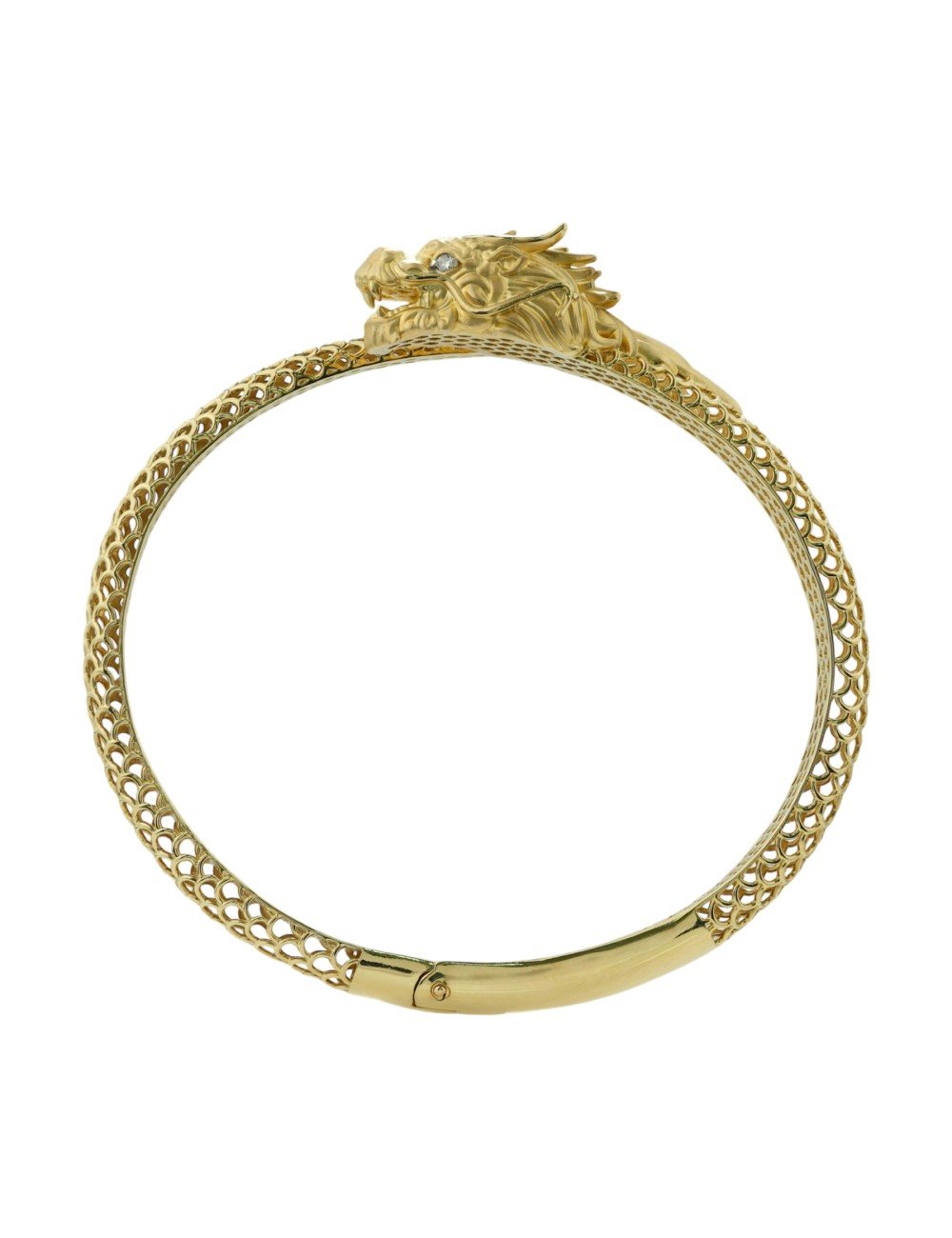 Браслет из лимонного золота c бриллиантами