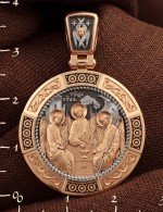 Образок из золота