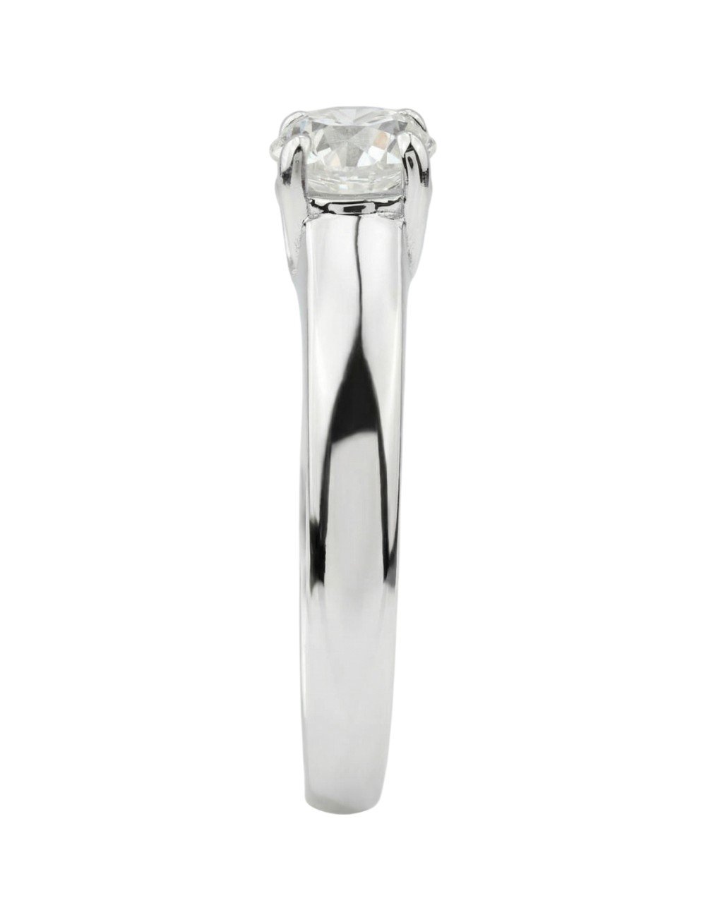 Кольцо из белого золота c бриллиантами