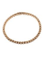 Браслет из розового золота c бриллиантами