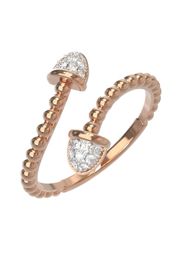 Кольцо из золота c бриллиантами