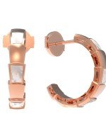 Серьги из золота c перламутром