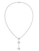 Колье из белого золота c бриллиантами