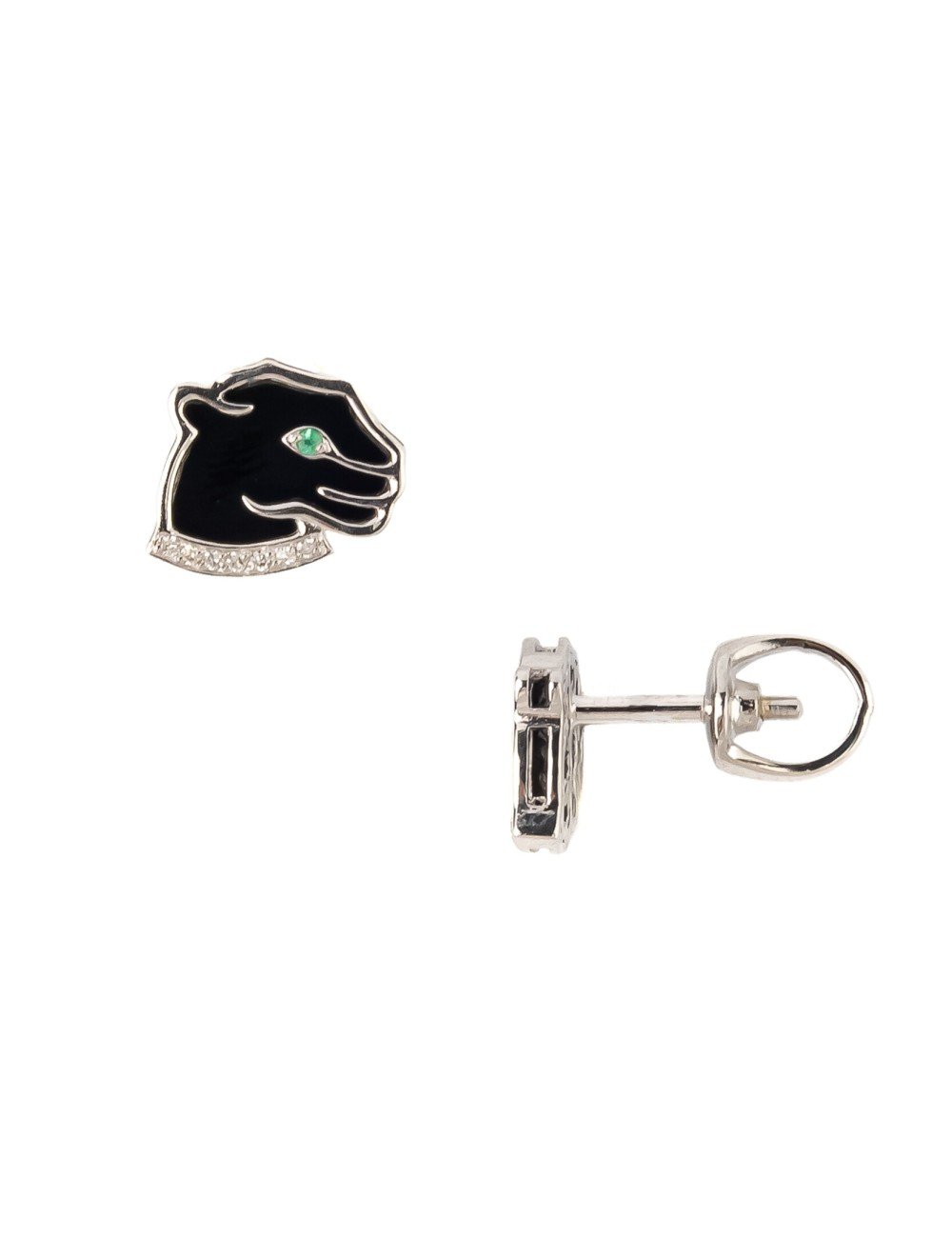 Серьги из белого золота