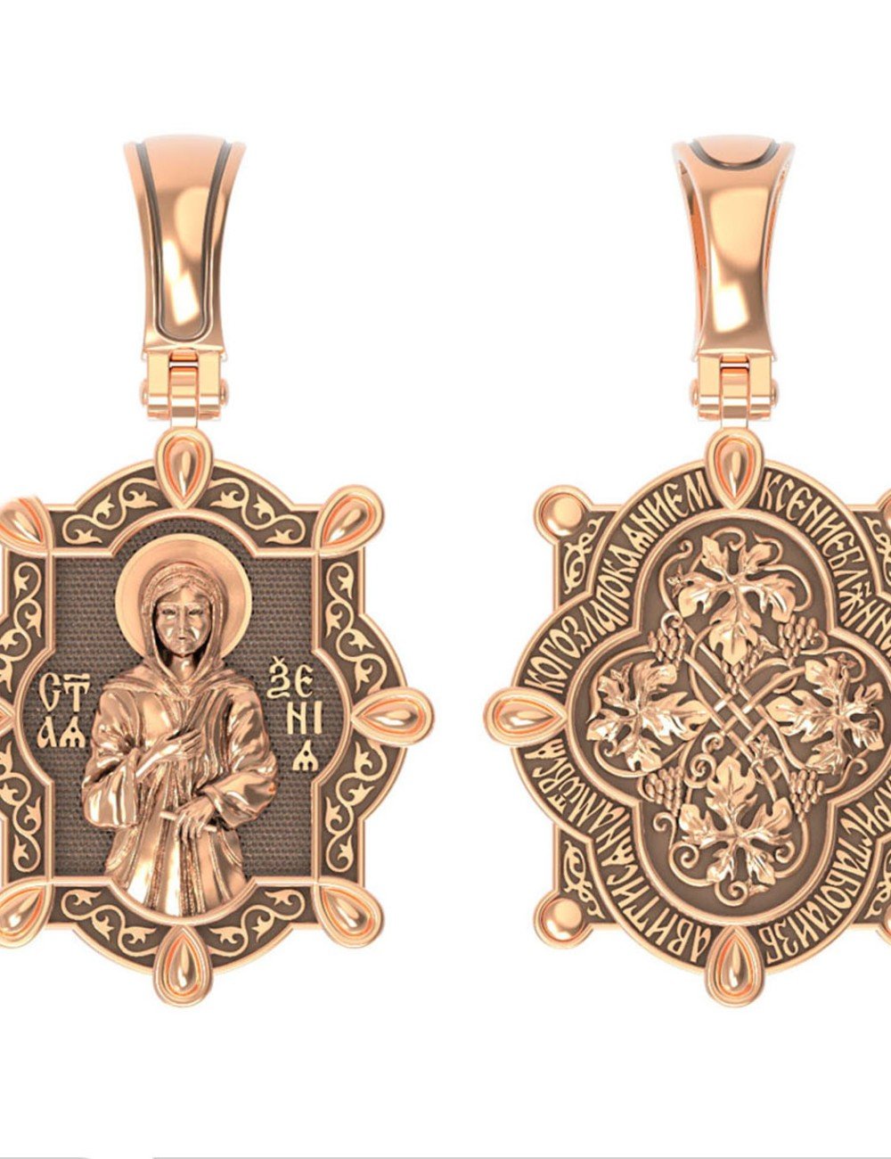 Образок из золота