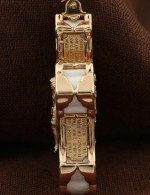 Крест из золота c бивнем мамонта