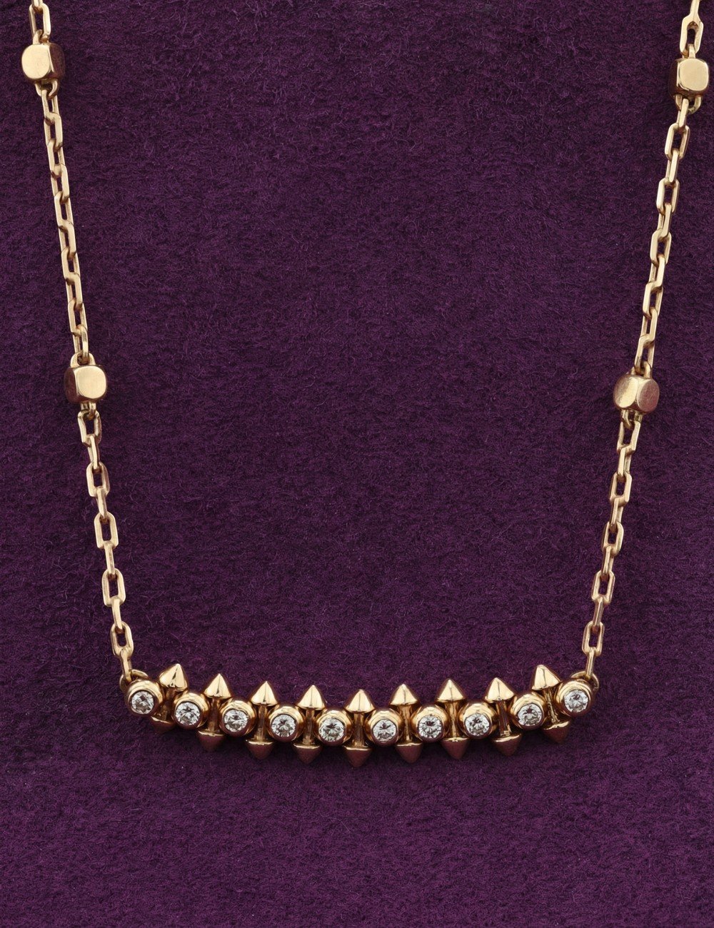 Колье из золота c бриллиантами