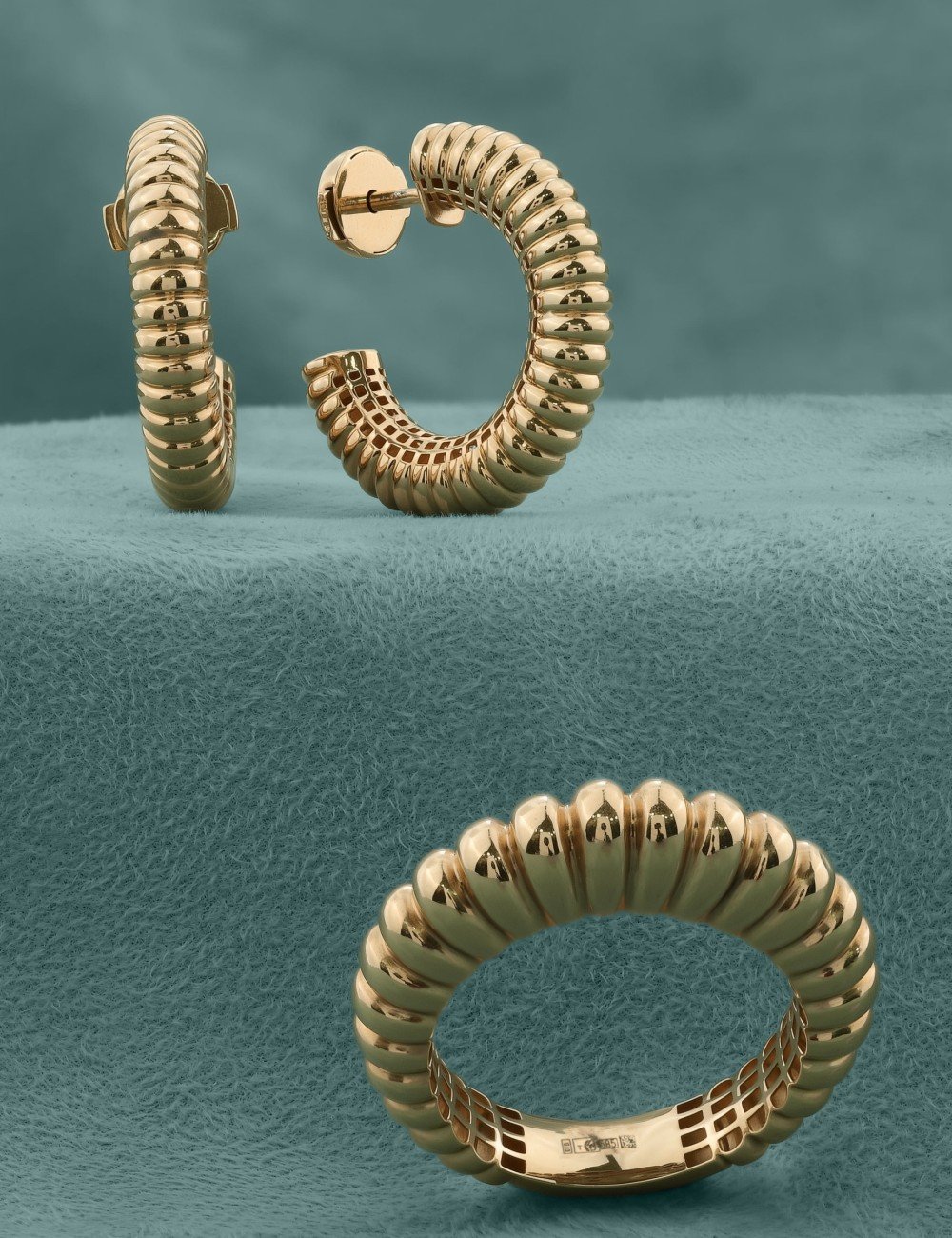 Серьги из золота