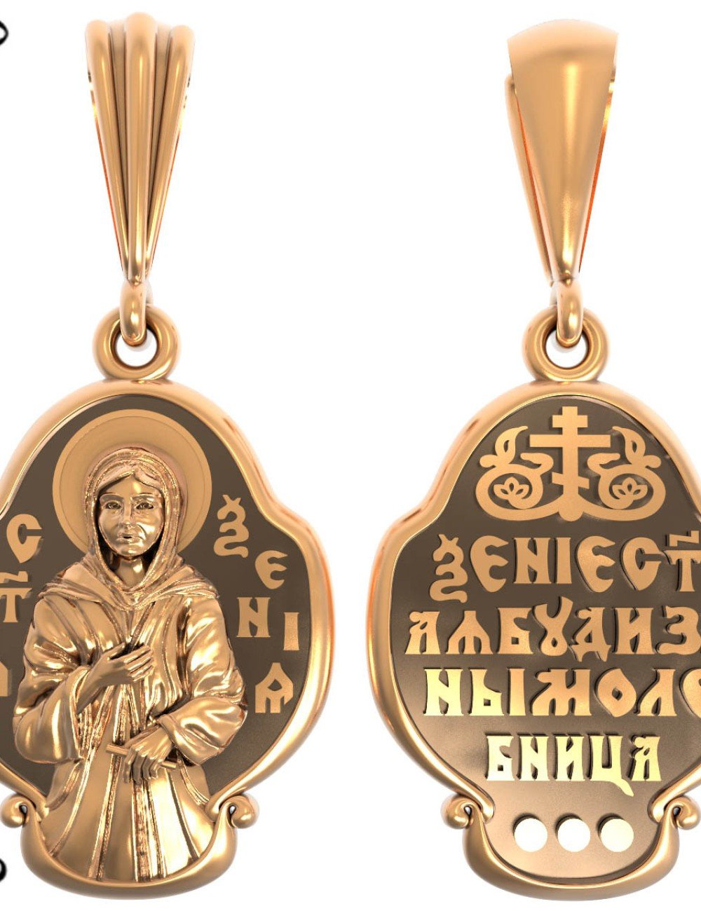 Образок из золота