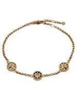 Браслет из золота c бриллиантами, лазуритом и перламутром