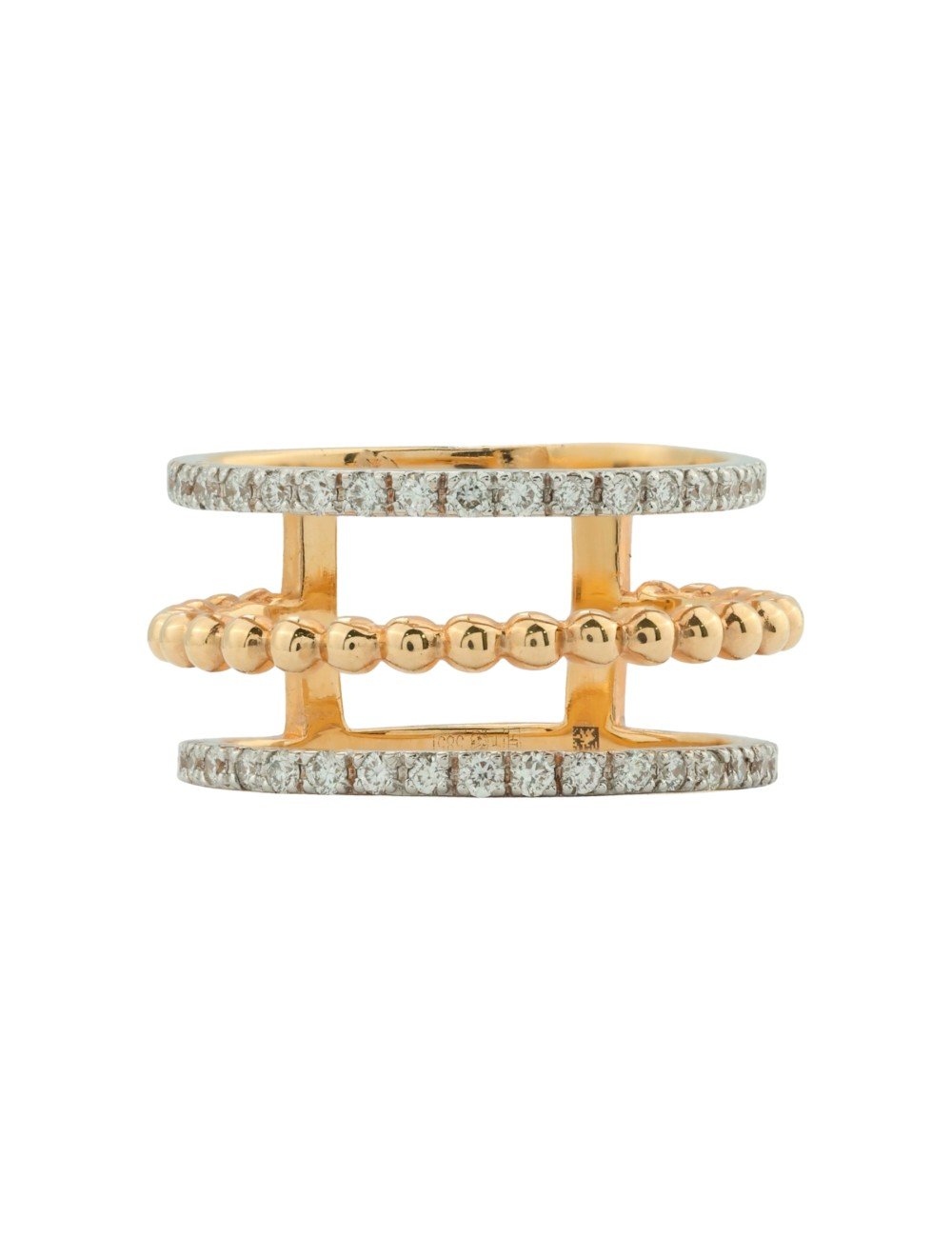 Кольцо из золота c бриллиантами