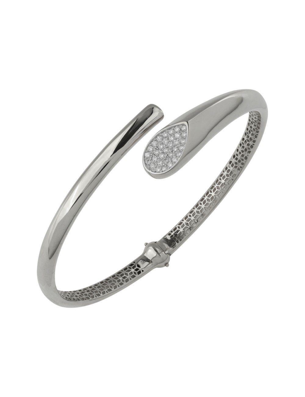 Браслет из белого золота c бриллиантами