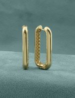 Серьги из лимонного золота