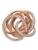 Кольцо из золота c бриллиантами