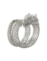 Кольцо из белого золота c бриллиантами