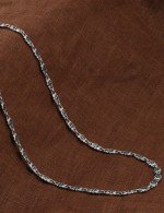 Цепь из белого золота