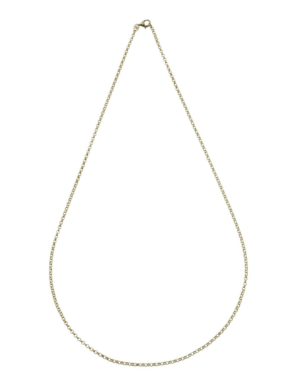 Цепь из лимонного золота