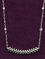 Колье из белого золота