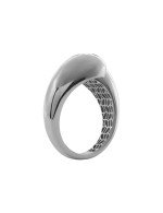 Кольцо из белого золота