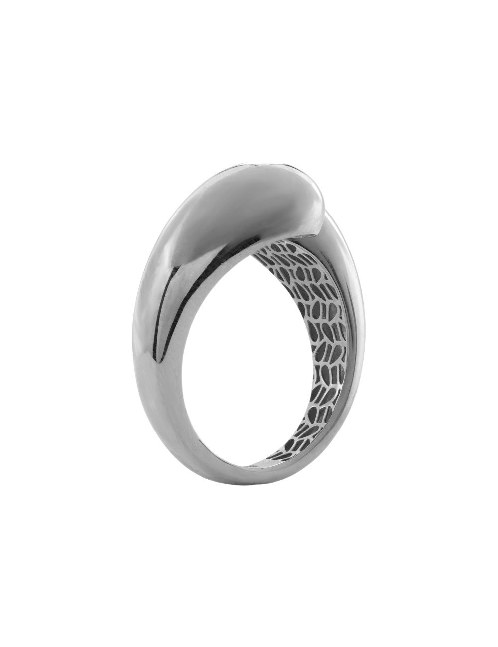 Кольцо из белого золота