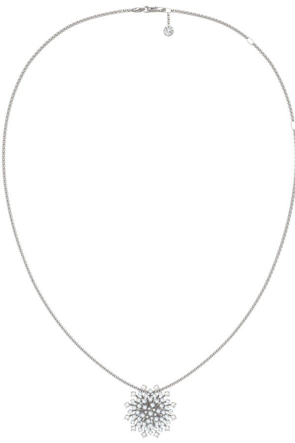 Колье из белого золота c бриллиантами