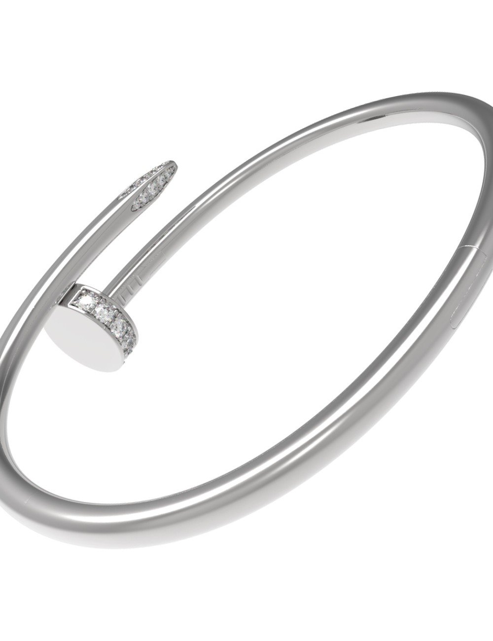 Браслет из белого золота c бриллиантами