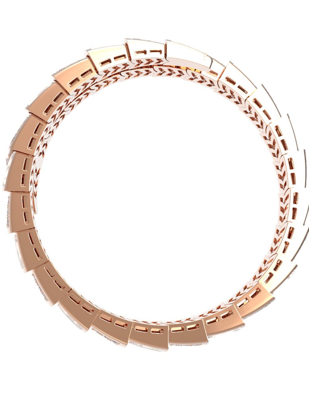 Браслет из золота c бриллиантами и ониксом