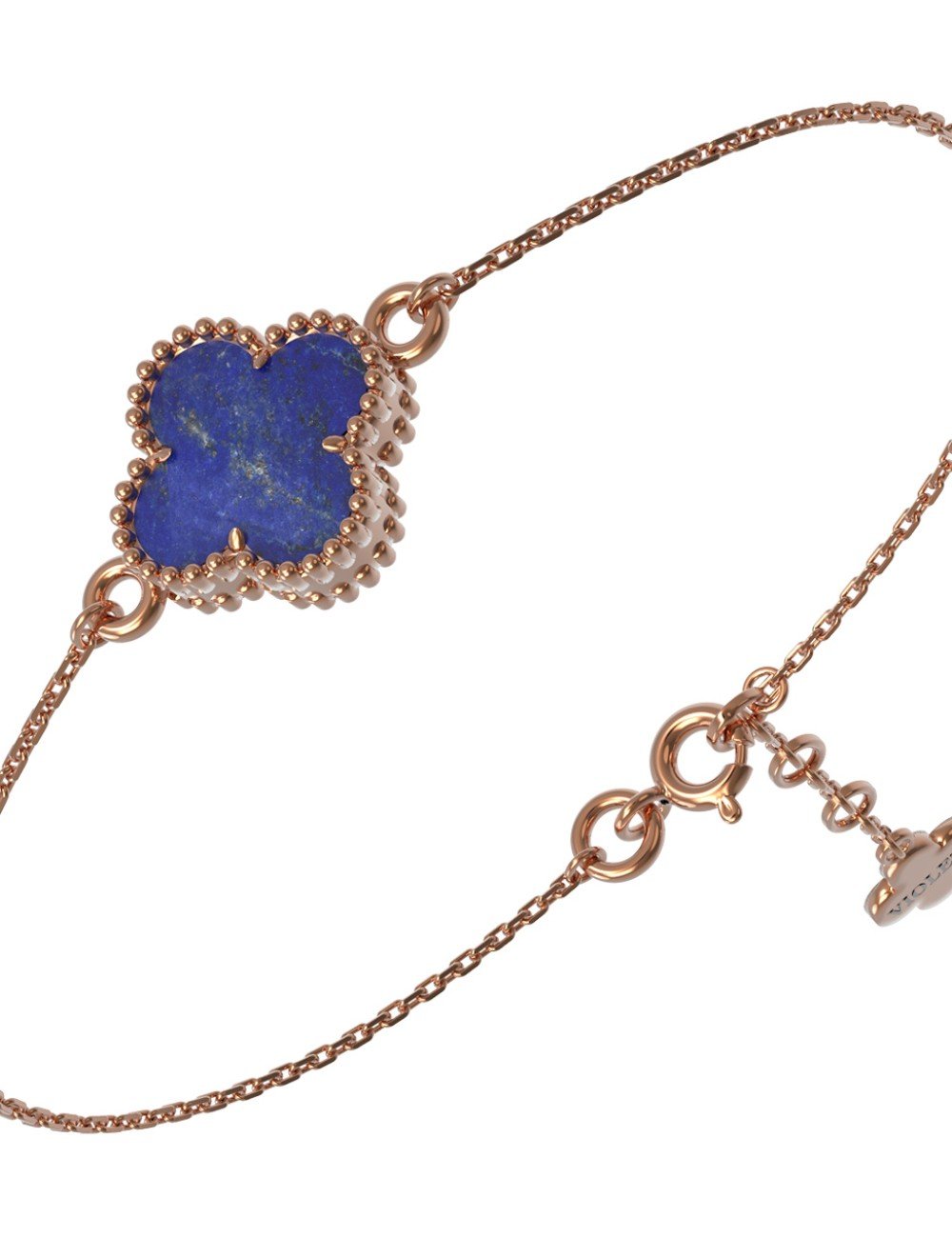 Браслет из золота c лазуритом