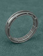 Кольцо из белого золота c бриллиантами