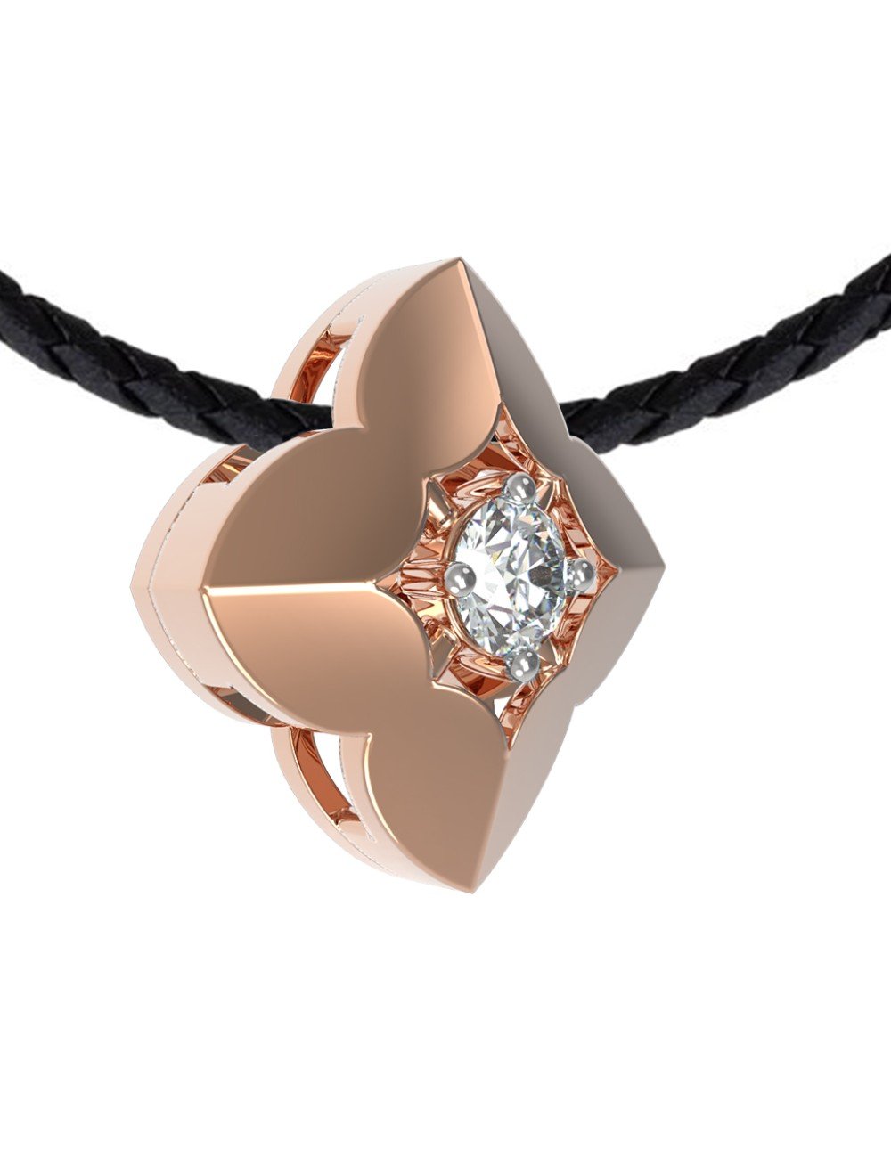 Подвеска из золота c бриллиантами