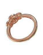 Кольцо из золота c бриллиантами и рубином