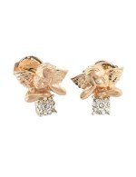 Серьги из золота c бриллиантами