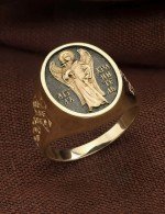 Кольцо из лимонного золота