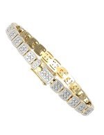 Браслет из лимонного золота c бриллиантами