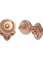 Серьги из золота c бриллиантами