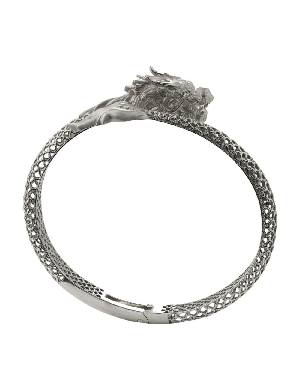 Браслет из белого золота c бриллиантами