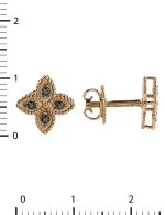 Серьги из золота c бриллиантами