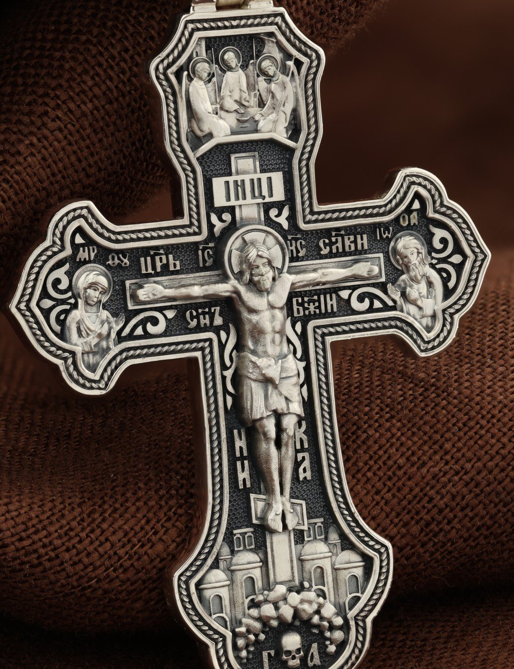 Крест из серебра 925 пробы