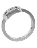 Кольцо из белого золота c бриллиантами