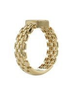 Кольцо из лимонного золота