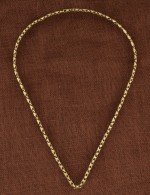 Цепь из лимонного золота