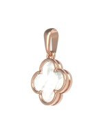 Подвеска из золота c перламутром