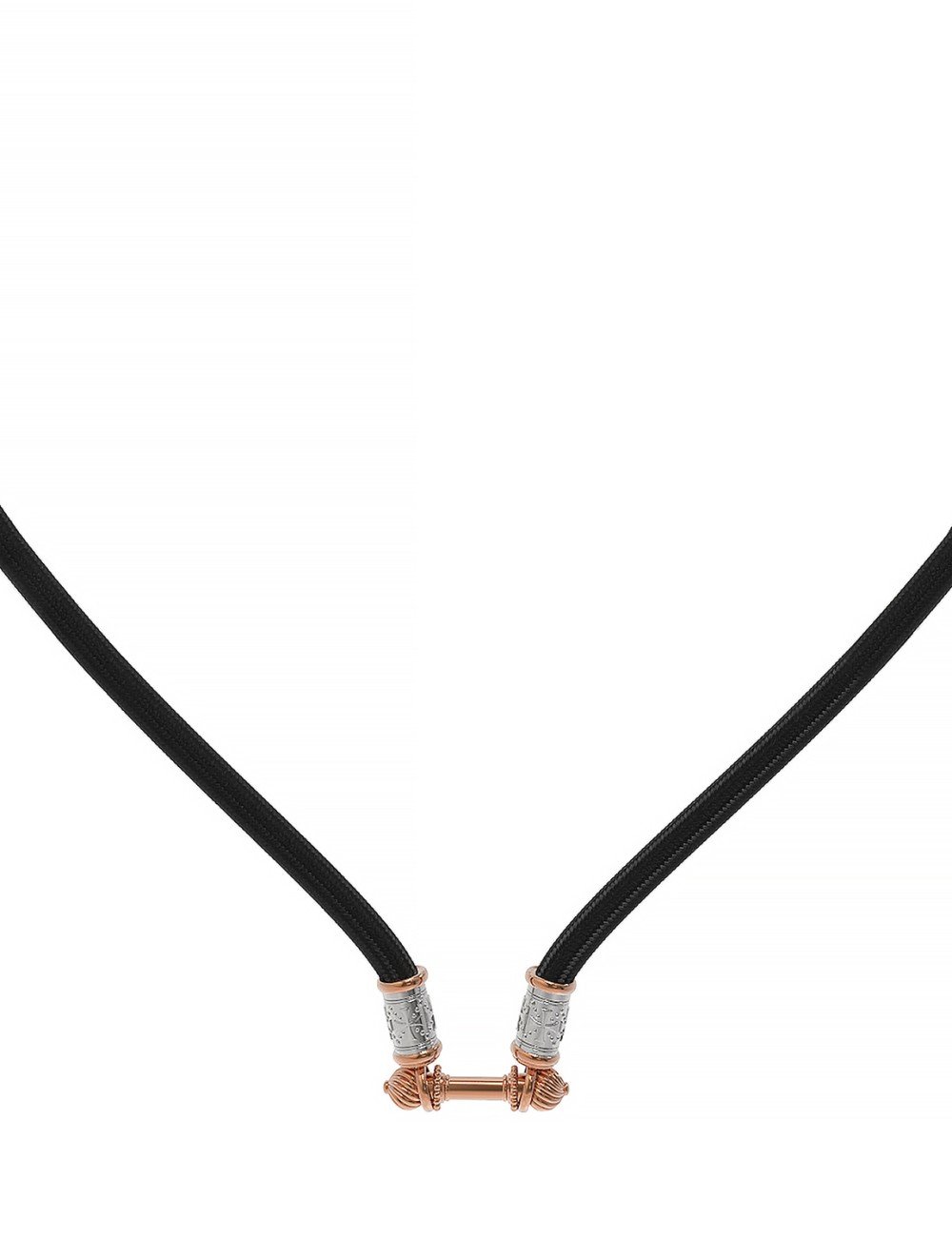 Шнурок шёлковый из золота c шёлковым шнурком