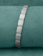 Браслет из белого золота c бриллиантами