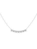 Колье из белого золота c бриллиантами